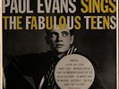 Paul Evans: Sings Fabulous Teens LP London 1959 EX RARE