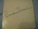 ROMANO MUSSOLINI TONY SCOTT LP AUTOGRAFATO SIGNED PRIV