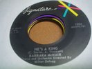POPCORN / BARBARA McNAIR - HE'S A KING / SIGNATURE 45