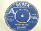DAVE BERRY picture me gone UK DECCA DEMO LISTEN MINT
