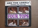 Four Tops 45 Picture Sleeve Ask The Lonely