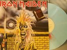 Iron Maiden S/T Blue Splash Vinyl Brand New Unplayed
