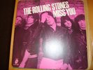 ROLLING STONES MISS YOU PINK VINYL   12 INCH EX/EX