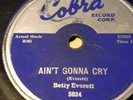 BETTY EVERETT-COBRA-5024- AINT GONNA CRY- KILLER DILLER