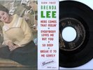 BRENDA LEE EP 45 TOURS VINYLE ANNEES 60 REF 10639 