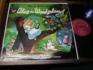 Alice in Wonderland WALT DISNEY LP Camarata MONO USA