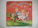 Vintage HAPPY BIRTHDAY TO YOU Cricket Record  45rpm