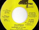 rare Soul Funk 45 BARBARA ST. CLAIR teacherman Listen