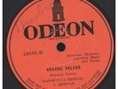 78 RPM RARE SLOVENIAN ACCORDION BANJO ODEON 24044 / EE-