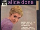 ALICE DONA 1 de ses + rares EP Sixties NEUF+ Languette