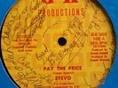STEVO - PAY THE PRICE - BOOGIE - rare 1st PRESS on G-K