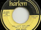 R&B ROCKER 45 by PEARL REAVES & THE CONCORDS HEAR IT
