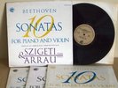 BEETHOVEN-THE VIOLIN SONATAS 1-10,SZIGETI,ARRAU,4LPs