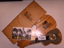 Beatles Rubber Soul wrist watch in wooden guitar box.