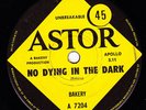BAKERY: No Dying In The Dark Aust group Astor