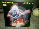 Iron Maiden FEAR OF DARK LIVE Shaped Pic Picture Disc