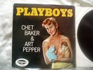 the playboys chet baker art pepper jazz lp vogue orig