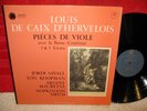 ASTREE AS 7 LOUIS DE CAIX D'HERVELOIS PIECES DE VIOLE