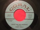 BUDDY HOLLY PROMO 45 PEGGY SUE GOT MARRIED CORAL 62134