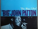 TEFTELLER Big John Patton The Way I Feel Blue Note M-