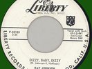 RAY JOHNSON Dizzy Baby Dizzy 45rpm Liberty 1958 rocker