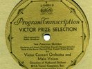 Program Transcription 1931 Paul Whiteman RHAPSODY BLUE