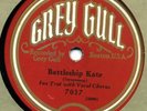 Grey Gull 7037 Wilbur Sweatman BATTLESHIP KATE 1929