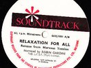 RELAXATION FOR ALL LP ROBIN GARDINI OZ SOUNDTRACK LABEL