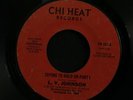 45 LV JOHNSON on CHI HEAT Trying To Hold On rare soul