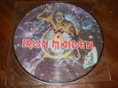RARE OG IRON MAIDEN Piece of Mind #1 Picture disc LP NM