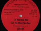 LEGEND: Let Your Body Move + 2 12 (almost M-) rare Soul