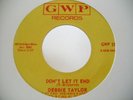 NORTHERN DEBBIE TAYLOR DONT LET IT END  GWP