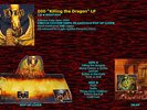 DIO KILLING THE DRAGON LP Rare NEW MINT SAXON SAVATAGE