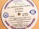 BEATLES SGT PEPPER'S Armed Forces Radio & TV( AFRTS) lp