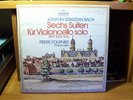 BOX SET 3 LP'S BACH SIX SUITES FOR SOLO CELLO FOURNIER