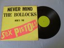 SEX PISTOLS. NEVER MIND THE BOLL**KS.RARE BLANK LABELS