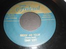 Rare orig 50's Rockabilly 45 TOMMY SCOTT on Federal