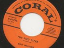 Billy WILLIAMS Pied Piper 45 top POPCORN R&B mod HEAR??