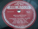 COLEMAN HAWKINS / THELONIOUS MONK Joe Davis 78 EXC