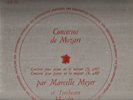 LP MOZART MARCELLE MEYER Concertos Piano DF 37 HEWITT