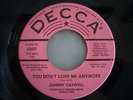 NORTHERN SOUL 45 * Johnny Caswell * You don't love me