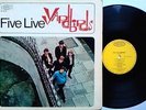 YARDBIRDS LP Five Live GERMANY ORIGINAL PS UNIQUE RARE