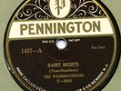 Pennington 1437 DUKE ELLINGTON Rainy Nights  HIS 1st