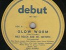 78 RPM Hank Mobley with Max Roach Debut 106 in V+