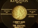 Exciting Invicta's, I Don't Care, Kingston # 427, vg+