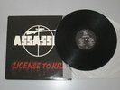 ASSASSIN - License To Kill RARE CANADIAN PRIVATE VINYL