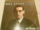 Bill Evans Trio Portrait in Jazz MONO LP Riverside