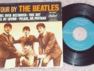 Four By The Beatles-Capitol 1-2121- Vinyl EP w/Cover