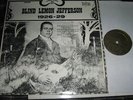 BLUES LP Blind Lemon Jefferson 1926-1929 Biograph
