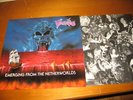 THANATOS Emerging from the netherworlds LP ORG '90 RARE